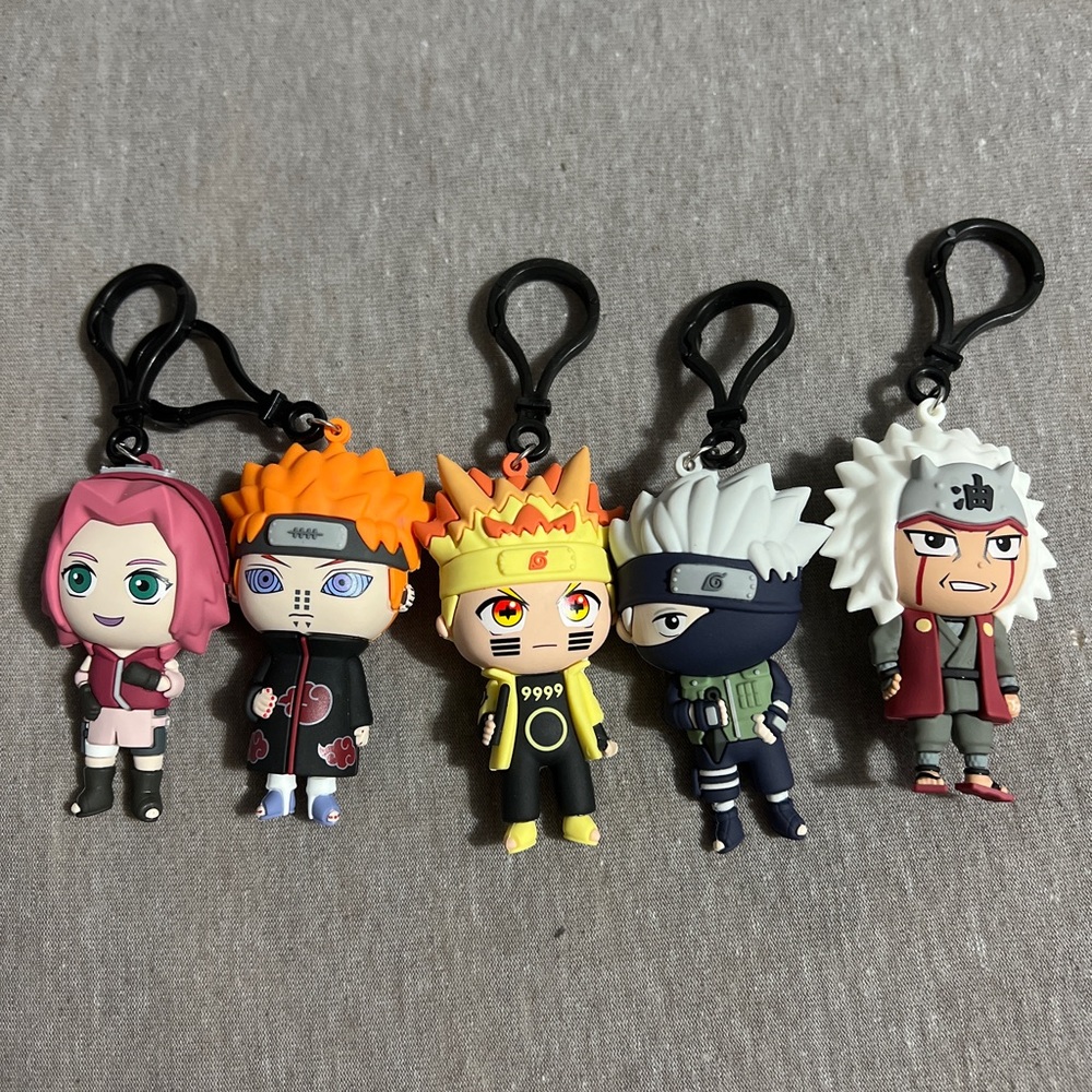 naruto keychains